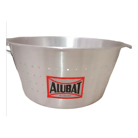 Colador De Aluminio Pasta Industrial 32,36 Y 38cm