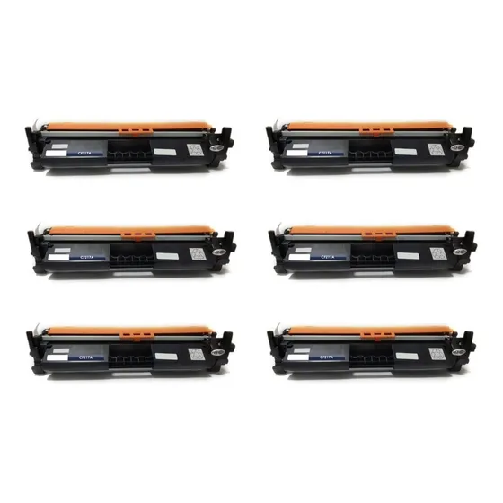 6x Toner Para Laserjet M102 M102a M102w Com Chip Tinta Preto