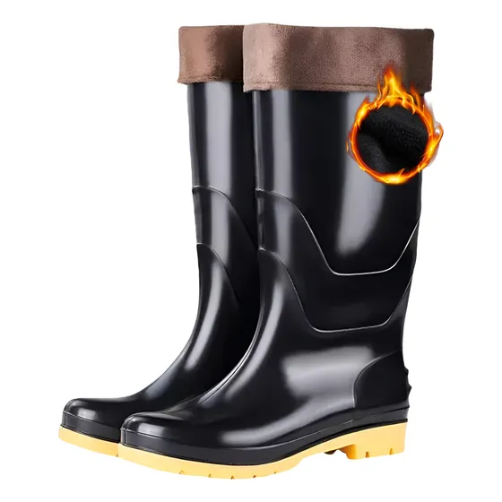 Impermeable Botas De Agua Botas Altas Para Piernas Gorditas