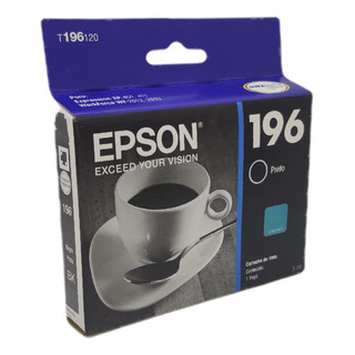 Cartucho Epson 196 Preto Xp401 Xp411 Wf2512 Wf2532 Cartucho Epson 196 Preto Xp401 Xp411 Wf2512 Wf2532