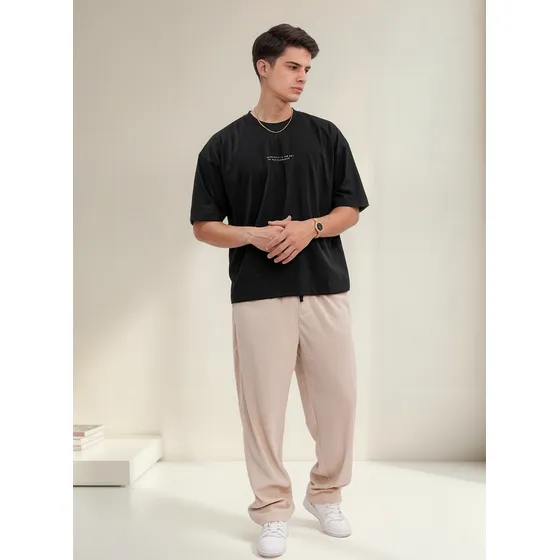 Pantalones Recto Corduroy -  Marrón  - Ofkul