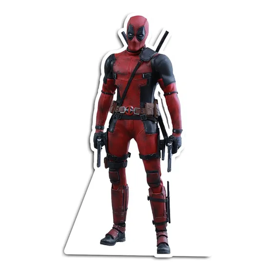 Figura Coroplast Deadpool  Tamaño Real