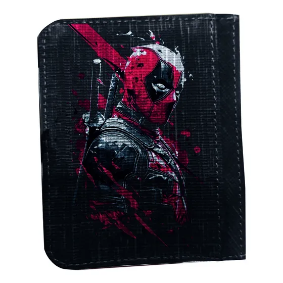 Tarjetero Deadpool Negro