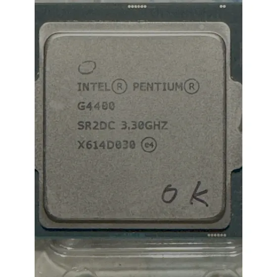 Procesador Intel G4400 De 2.5/3.3 Ghz De 6.a Generación