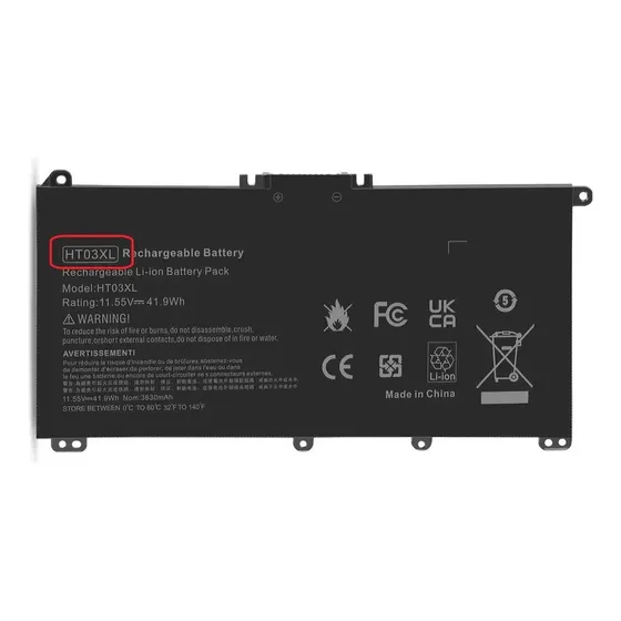 Batería HT03XL para HP 240 G7 G8 X360 15-da Li-ion 3400mAh Negra | Cuotas sin interés