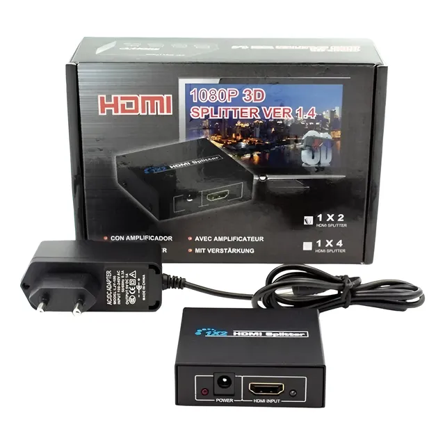 Splitter Switch Hdmi 1 X 2 - 1080p 3d - Ver 1.4