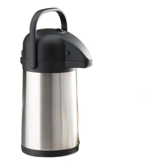 Termo De Cafe Cromado D Acero Inoxidable 3lts 