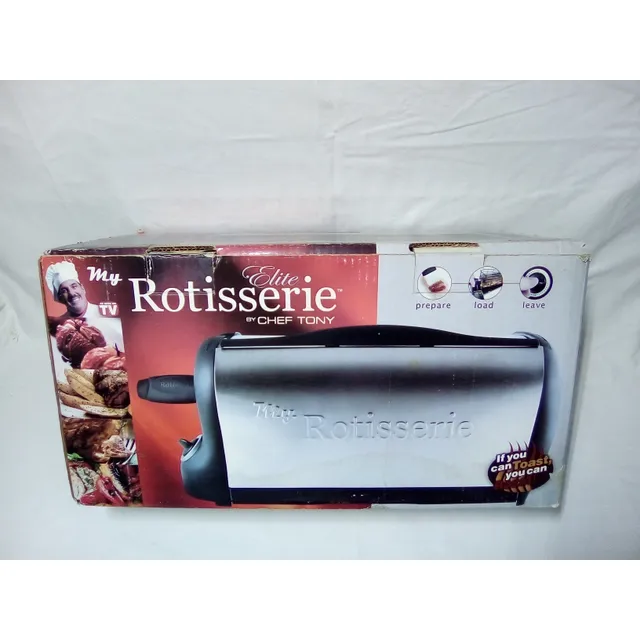 Horno Eléctrico Rotisseríe Del Chest Tony