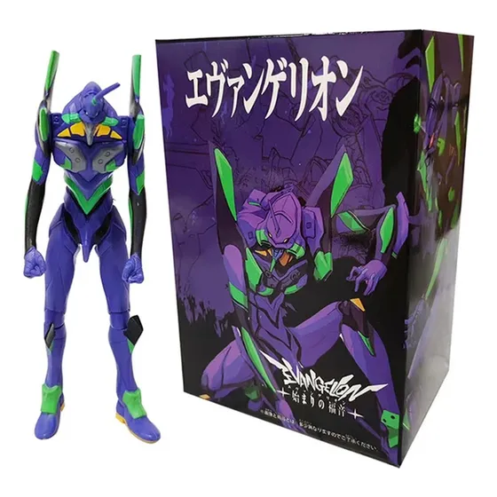 Neon Genesis Evangelion Eva 01 Figura En Caja