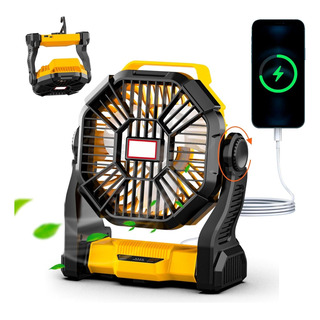Ventilador Camping Portátil Acampar Recargable Usb Ventilador Camping Portátil Acampar Recargable Usb