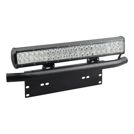 Soporte De Montaje De Matrícula Con Barra De Luz Led Para To