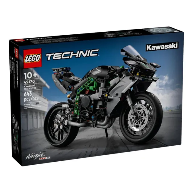 Set 643pzs Lego Technic Moto Kawasaki Ninja H2*r P/ Niños