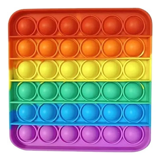 Juguete Sensorial De Alivio De Burbujas 6 Piezas Fidget