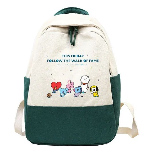 Mochilas Bt21 Army Tata Cooky Mang Mochilas Escolares