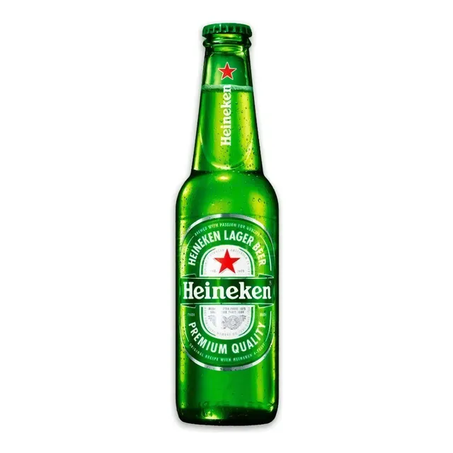 Cerveza Heineken Lagerrubia 330 mL 24 unidades