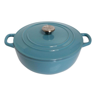 Mirro Mir-19063 - Inte (4,8 L, Hierro Fundido, Esmalte Azul. Mirro Mir-19063 - Inte (4,8 L, Hierro Fundido, Esmalte Azul.