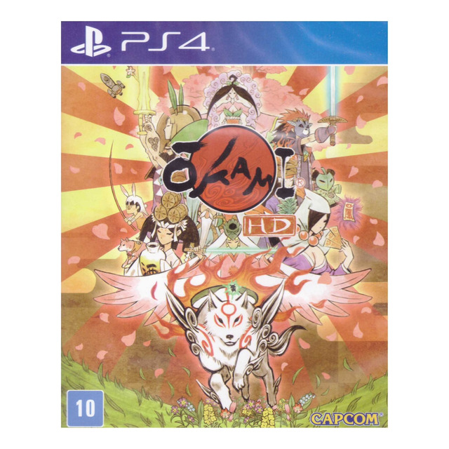 Okami Hd Ps4 Br Midia Fisica Okami Hd Ps4 Br Midia Fisica