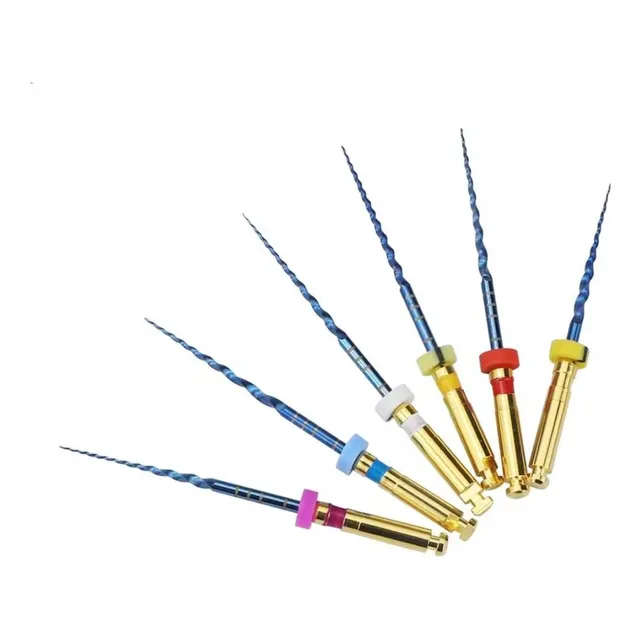 Kit Com 06 Limas Canal Rotatória Endodontica  Sx-f3 21mm