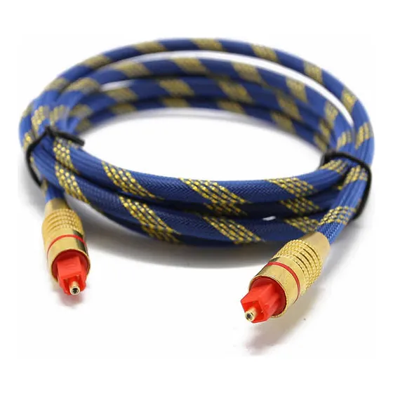 Cable Audio Digital Fibra Óptica Toslink A Toslink Od6.0 3mt
