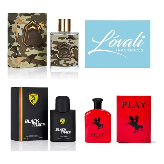 3pk 100ml Lovali Hombre Perfume Set