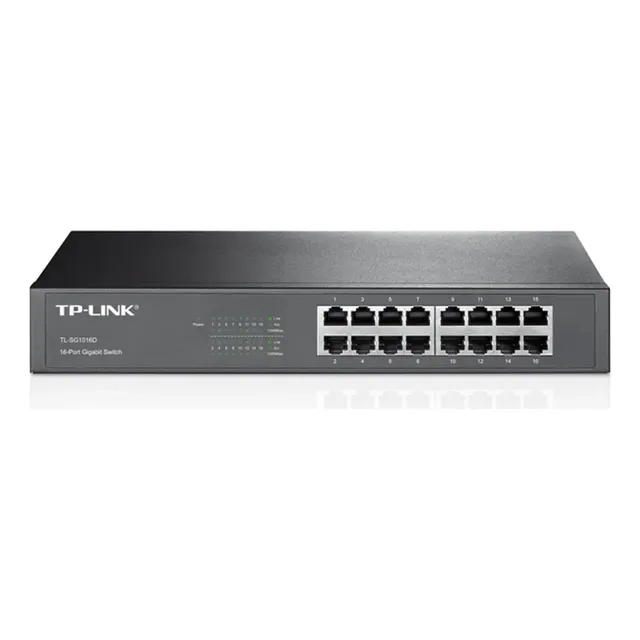 Switch Tp-link Tl-sg1016d Switch Série 10/100/1000mbps