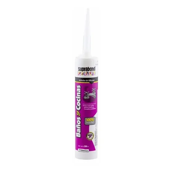 Sellador Suprabond Baños Cocinas 280ml Transparente