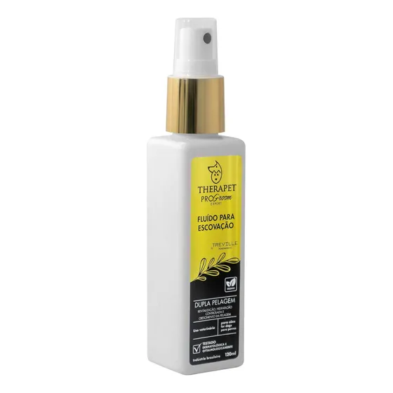 Fluido Escovação Dupla Pelagem 120ml Treville Therapet Full