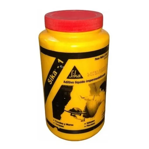 Sika 1 Aditivo Liquido Impermeable 1 Lts