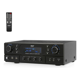 Amplificador Receptor De Teatro Bluetooth Pyle Home Pt90but Amplificador Receptor De Teatro Bluetooth Pyle Home Pt90but