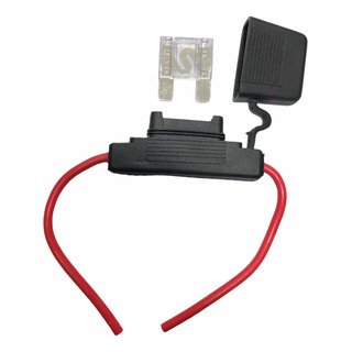 Porta Fusible Tapa Uso Rudo Automotriz + Fusible Maxi 80amp Porta Fusible Tapa Uso Rudo Automotriz + Fusible Maxi 80amp