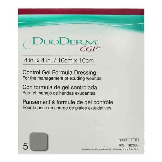 5 Parches Duoderm Cgf 10cmx10cm - Unidad a $23320
