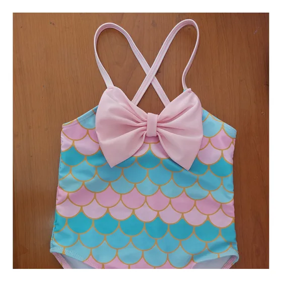 Traje De Baño De Niña Usado En Excelente Estado