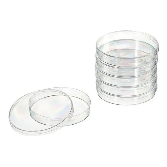Caja Petri Desechable Estéril 90x15mm 5 Paquetes C/10 C/u