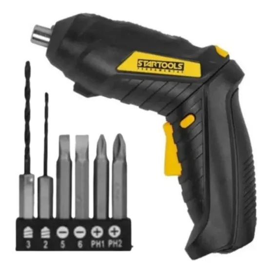 Mini Parafusadeira Sem Fio Startools Ferramentas 3,6v 250rpm