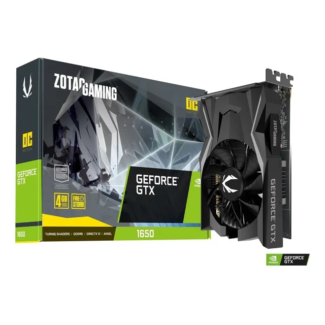 Zotac Nvidia Geforce Gtx 1650 Oc 4gb Gddr6 Gaming