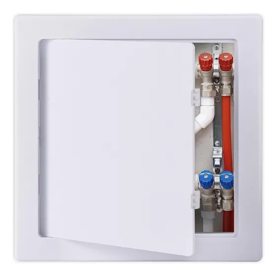 Panel De Acceso De Plástico Para Techo De Yeso 20x20 Cm Puer