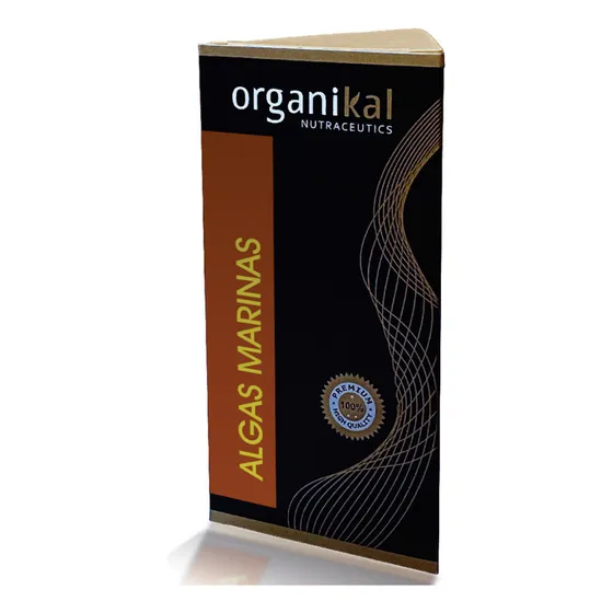 Organikal Algas Marinas Orgánicas En Capsulas Sabor Natural