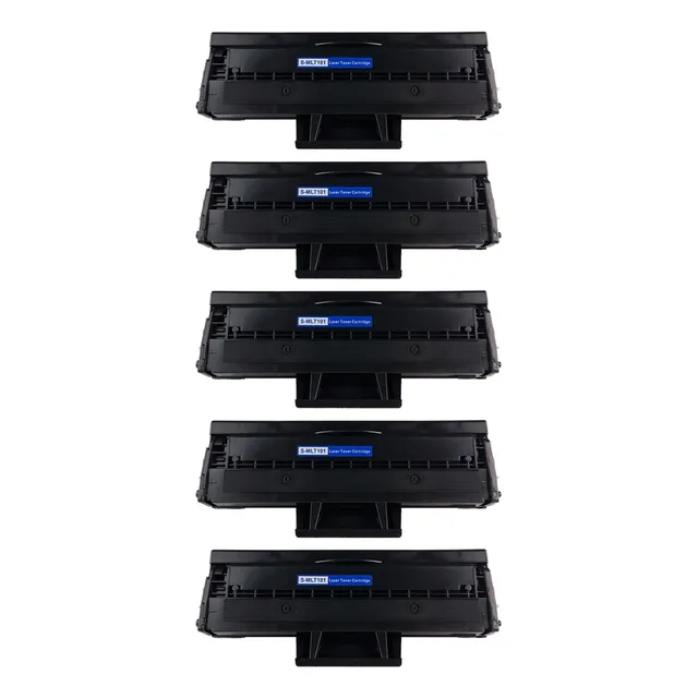 Kit 5 Cartucho Toner Compatible Con Samsung 101s 101 Mlt 101 Negro