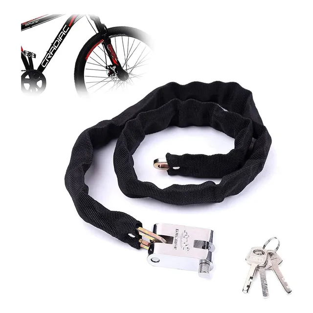 Kit De Bicicleta De Bloqueo De Cadena De Seguridad