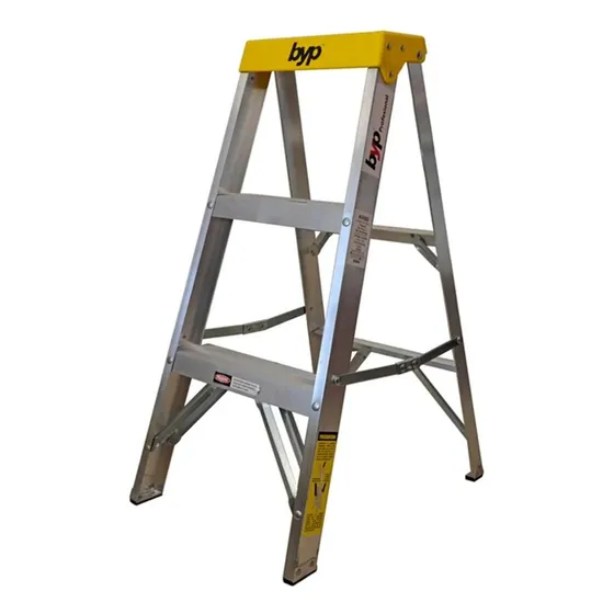 Byp Escalera Tijera Aluminio Tipo Ii, 175kg 2 Escalones
