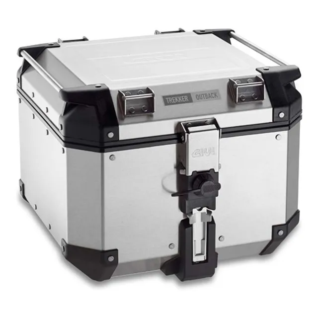 Bau Bauleto Givi 42 Litros Outback Obk42a Prata Monokey
