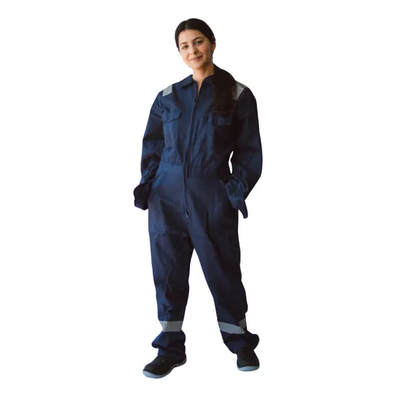 Mameluco De Trabajo Gabardina Con Reflectivo Marca Sb