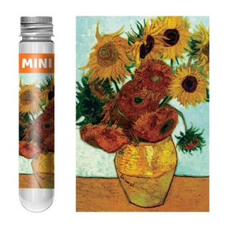 Mini Rompecabezas En Tubo Los Girasoles Van Gogh 150 Pzas Mini Rompecabezas En Tubo Los Girasoles Van Gogh 150 Pzas