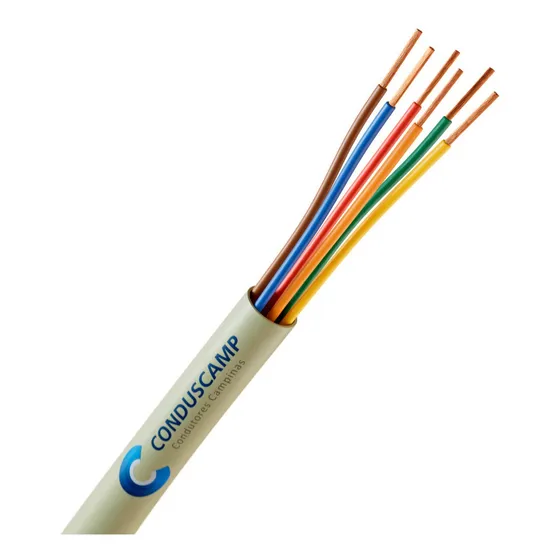Cabo Manga Sem Blindagem 4x22 Awg (50mts)