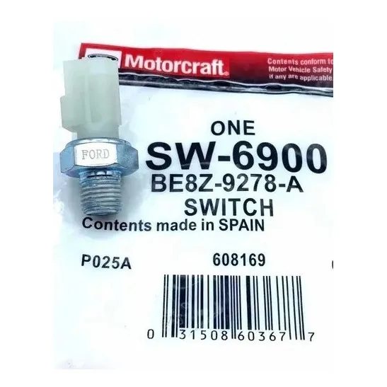 Valvula / Sensor Presion Aceite Ford Fiesta ( 2000 - 2008 )