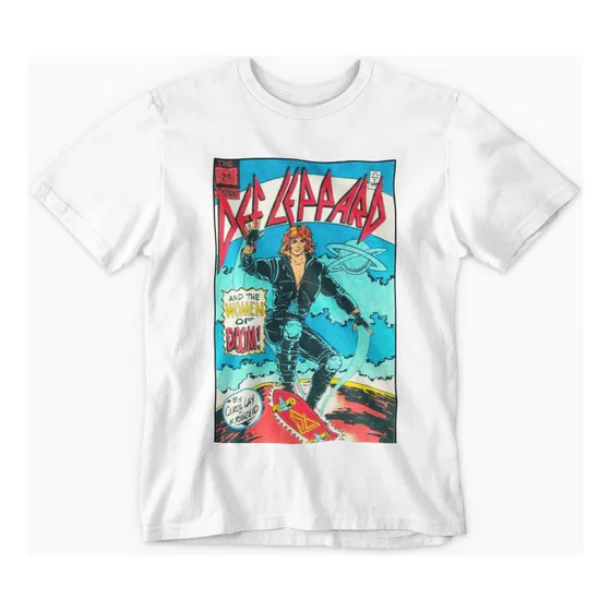 Camiseta Metal Hard Rock Def Leppard R2