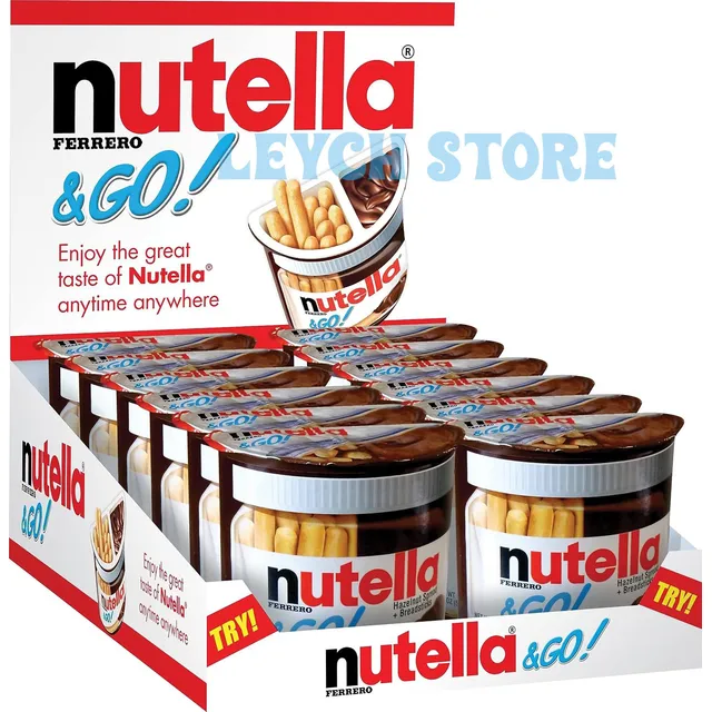 Nutella & Go! Crema Avellana Con Palitos Pan 12 Pack