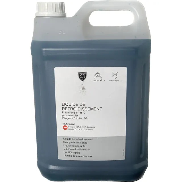 Refrigerante Envase De 5 Litros Peugeot Original