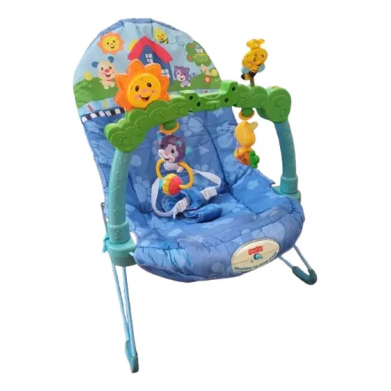 Sillita Mecedora Fisher Price Celeste Rainforest