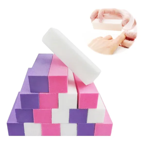 10 Unidades Taco Pulidor Para Manicure